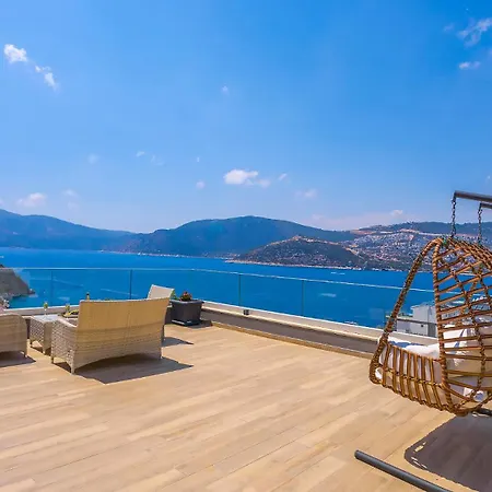 Kalkan Merkez'de Deniz Manzarali Lueks فندق *