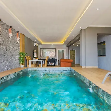 فندق Kalkan Merkez'de Deniz Manzarali Lueks